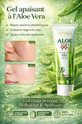 Gel Apaisant à l’Aloe Vera 99% BIOAQUA – Hydratation Intense Visage et Corps